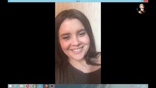 porn развёл по скайпу на стриптиз молодую дуру показала пизду и сиськи домашнее порно porn