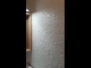 porn сочетание декоративной штукатурки с плиткой в ванной комнате porn