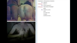 porn дрочер с огромным хуем в чатрулетке и две развратные шлюхи porn
