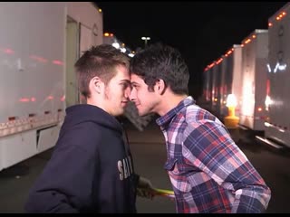 porn tyler posey dylan sprayberry staring contest between porn