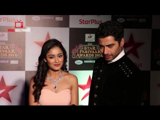 porn harshad arora and tridha choudhury at star parivaar awards 2016 porn