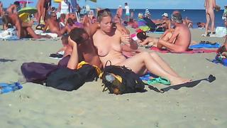 porn crazy nudists fuck on the beach porn