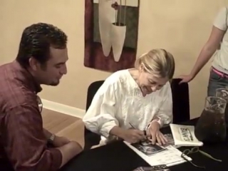 porn refuge celebrity bartending charity event with linda hamilton mark medoff and chris payne gilbert porn