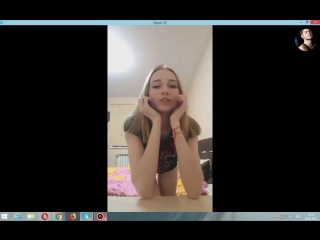 porn 伪娘ts развел по скайпу показала свои прелести киску писку грудь сиськи секс 88 porn