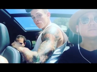 porn first day of work on the public disturbance movie with the janoskians ft danielskip and beaupeterbrooks porn