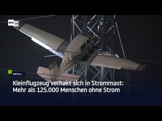 porn kleinflugzeug verhakt sich in strommast mehr als 125 000 menschen ohne strom porn