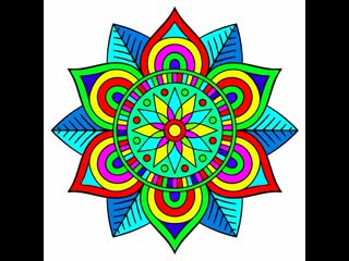 porn coloring n 0163 мандала с голубыми листочками mandala with blue leaves porn
