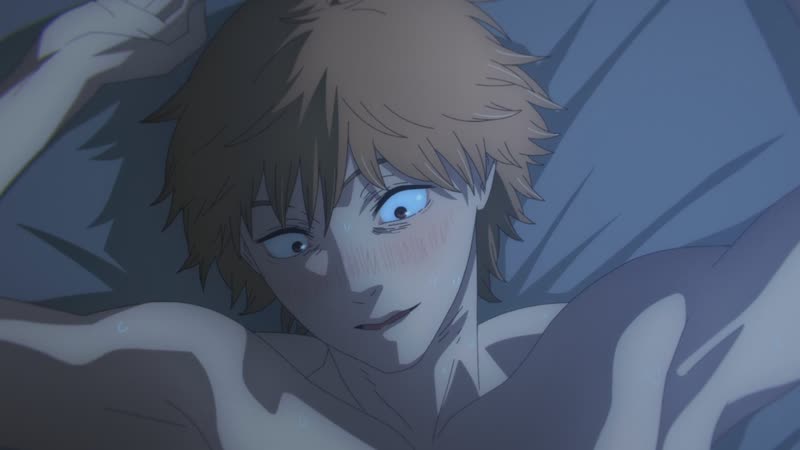 porn денджи и химено человек бензопила chainsaw man аниме момент porn