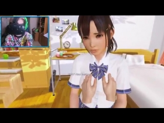 porn моя новая девушка в виртуальной реальности vr kanojo porn
