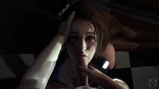 porn 3d porn jill valentine resident evil blowjob porn