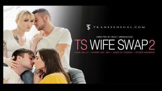 porn ts wife swap 2 обмен транс женами 2 korra del rio lena kelly janelle fennec ryder monroe porn