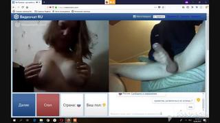porn развратная девочка мастурбирует в видеочате omegle чат рулетка вирт с porn