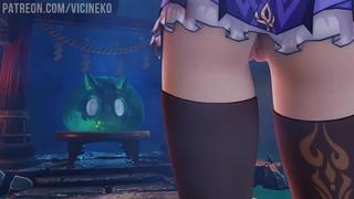 porn квест ке цин genshin impact keqing hentai tentacle хентай тентакли porn