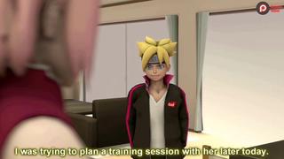 porn boruto naruto next generations naruto sakura haruno sarada uchiha uzumaki boruto artist mcjuniorgohan hentai 3d porn