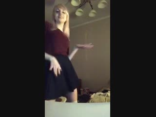 porn танцы миленькой блондинки в прямом эфире перископperiscope porn