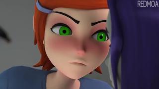 porn magic lesson raven and gwen tennyson animation redmoa porn