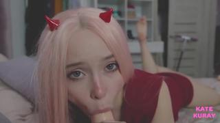 porn kate kuray zero two sex porno hentai cosplay handjob masturbation oral sex blowjob stockings darling in the franxx porn