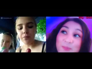 porn девушка настя с сюрпризом в чат рулетке притворился девушкой реакция людей на маску снэпчата porn