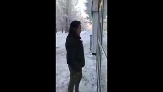 porn опускают шлюху на улице заставляют раздеваться и покупать сосет рабыню на публике киоск ларек дилдо унижают бдсм porn