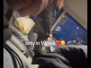 porn в вильнюсе в автобусе пассажиры издевались над русскоязычной женщиной porn