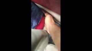 porn ass groped bbw fat egyptian muslim slut in hijab let her hips touch by stranger in bus public touched voyeur porn
