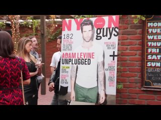 porn nylon guys x asos adam levine aprilmay issue launch event porn