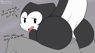 porn 2d hot by whygena straight hd porn sex e621 fye evelyn gets fucked by three cats with big cocks gangbang blowjob porn