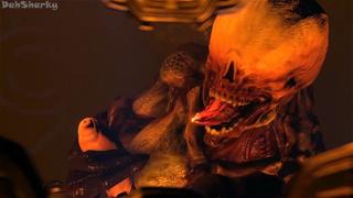porn 3d hot by dahsharky hd porn sex e621 fye straight doom rule34 r34 demon girl blowjob deepthroat rough baron of porn