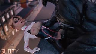 porn spider gwen x venom porn
