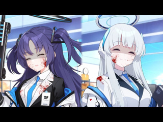 porn hanstno blue archive yandere yuuka and noa costum lobby porn
