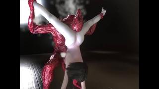 porn монстр жёстко ебёт гибкую балерину длинными щупальцами porn