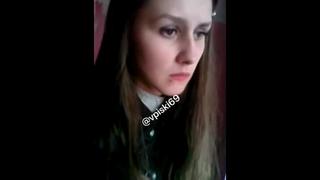 porn отсосала в подъезде на спор русская шлюха сосет хуй глотает сперму дал за щеку на камеру porn