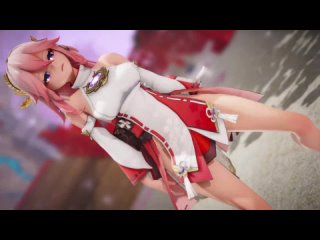 porn 原神 genshin impact八重神子でaespa savagemmdカメラ配布 camera dl porn