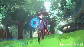 porn genshin impact hentai mona with hilichurls porn