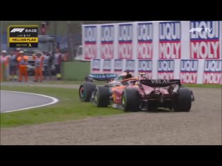 porn столкновение риккардо и сайнса в имоле 2022 год carlos sainz and daniel ricciardo crash in imola emilia romagna gp porn