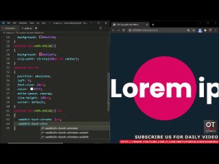 porn css3 clip path circle and scrolling text animation effects quick css tutorial porn