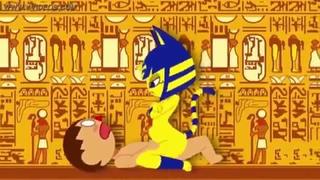 porn египетская кошка ankha ankha zone анкха egyptiain cat хентай hentai секс sex porn