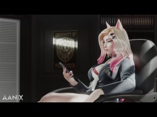 porn ahricademy aanix league of legends big ass cute blonde gangbang милая красотка ари большие члены во все дырочки 4 porn