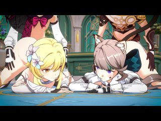 porn lumine x lynette люмин x линетт genshin impactmellewd porn