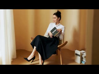 porn дильраба в белой рубашке с черной юбкой вечер harpers bazaar porn