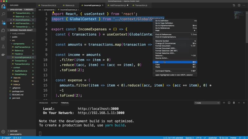 porn build an expense tracker react hooks context api porn