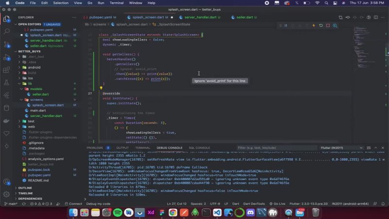 porn flutter shopping app tutorial 19 seller model and setting up http in flutter porn