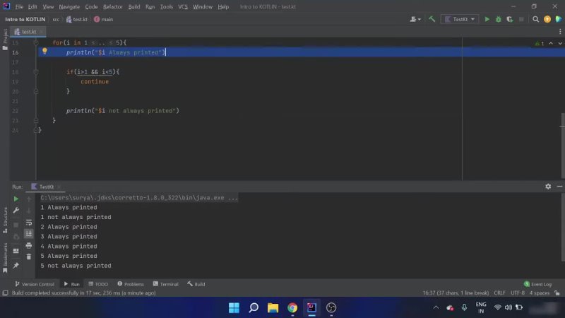 porn kotlin tutorial for beginners kotlin continue expression with example porn
