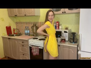 porn приехал к худышке помочь с компьютером а сам трахнул девушку раком на кухне порно секс эротика porn