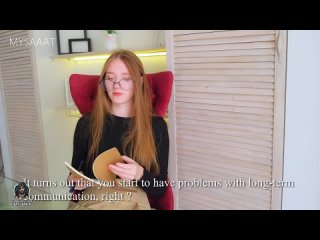 porn поход к психологу закончился сексом с милой девушкой в чулках 4218 porn