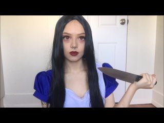 porn что она сделает с этим ножом korpsekitten evie blooper compilation косплей cosplay anal анал pussy пизда teen porn