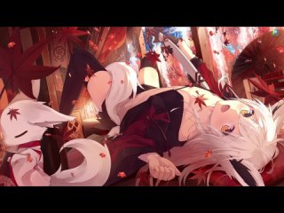 porn девушка аниме лисичка и листопад живые обои для wallpaper engine porn