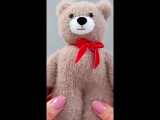 porn как сделать мишку из вязанной перчатки porn
