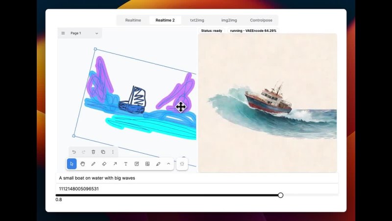 porn интересная рисовалка с нейросетями comfy deploy может в реальном времени преобразовывать скетчи в красивые картины porn