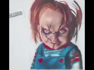 porn рисунок чаки из проклятие чакиart chucky from curse of chucky porn
